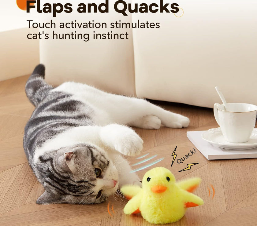 Flapping Duck Cat Toy