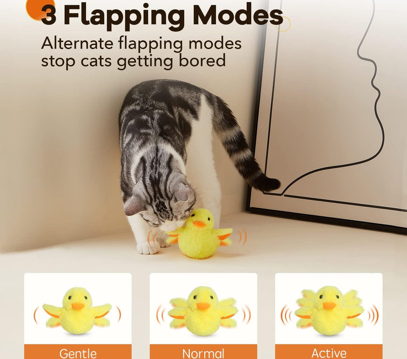 Flapping Duck Cat Toy