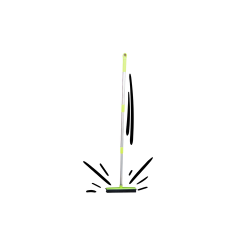 Pet Hair Rubber Broom