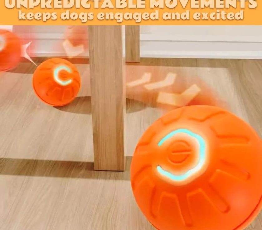 Pet Toys Gravity Electric Amusement Pet Ball Smart Bouncing Ball for Dogs and Cats