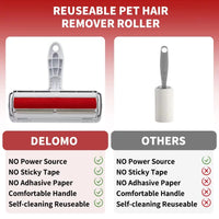 FurLift Roller™  - Pet Hair Remover with Self-Cleaning Base 